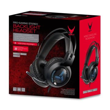 Casque gaming LED RGB VARR avec micro 3.5