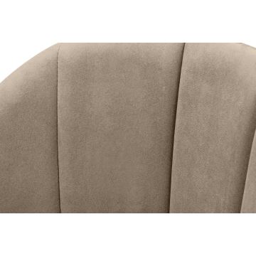 Chaise de repas BOVIO 86x48 cm beige/hêtre