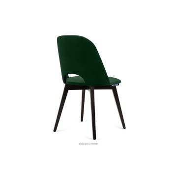 Chaise de repas BOVIO 86x48 cm vert foncé/hêtre