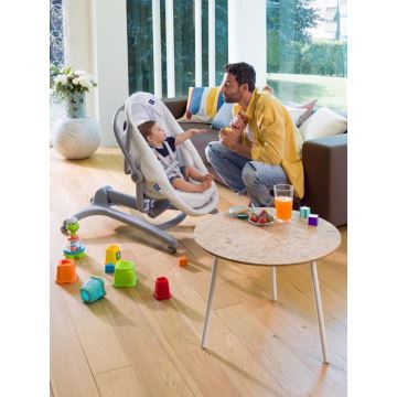 Chicco - Berceau 4en1 BABY HUG gris/blanc