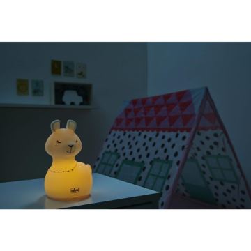 Chicco - Lampe de nuit pour enfants SWEET LIGHTS lama