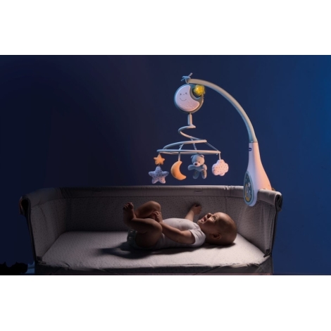 Chicco - Mobile pour lit de bébé avec mélodie 3in1 NEXT2DREAMS
