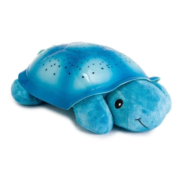 Cloud B - Veilleuse enfant avec un projecteur 3xAA tortue bleu