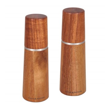 Cole&Mason - Coffret de moulins à sel et poivre MARLOW acacia 2 pcs 18,5 cm