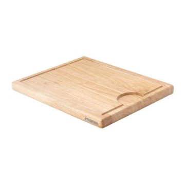 Continenta C3233 - Planche à découper de cuisine 37x29 cm figuier caoutchouc