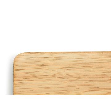 Continenta C3254 - Planche à découper de cuisine 24x15 cm figue caoutchouc