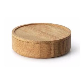 Continenta C4171 - Boîte en bois 19x6 cm chêne