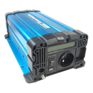 Convertisseur de tension 1000W/24V/230V