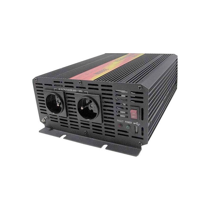 Convertisseur de tension 2000W/24V/230V