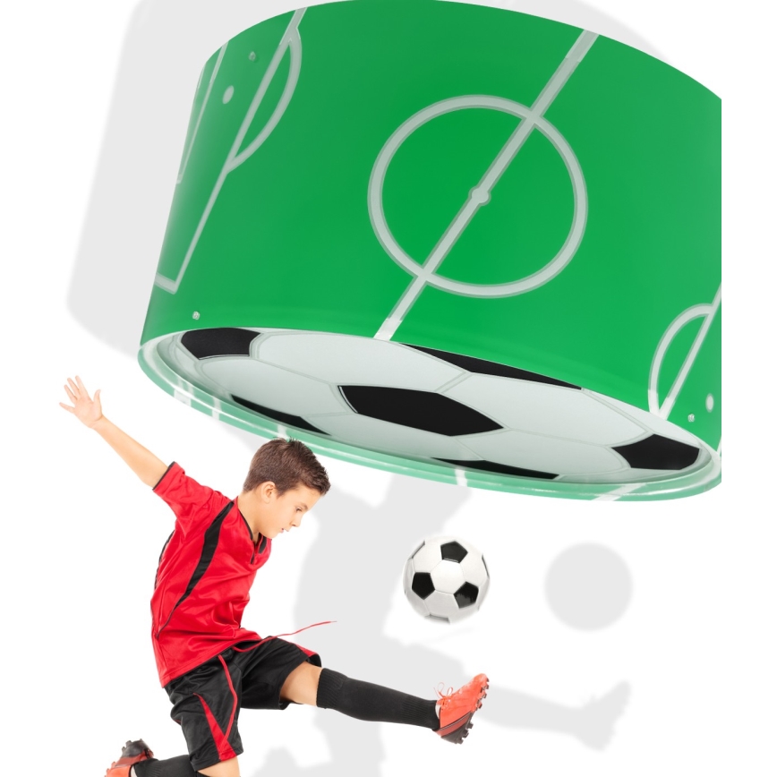 Dalber 41736 - Plafonnier enfant FOOTBALL 2xE27/15W/230V