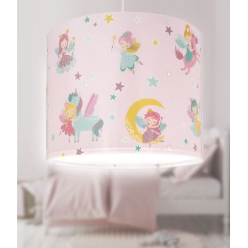 Dalber 42492 - Hanglamp voor kinderen FAIRY DREAMS 1xE27/15W/230V