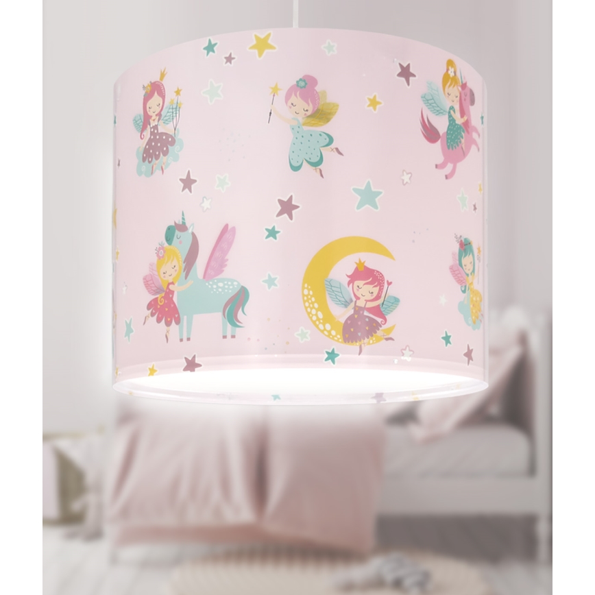 Dalber 42492 - Hanglamp voor kinderen FAIRY DREAMS 1xE27/15W/230V