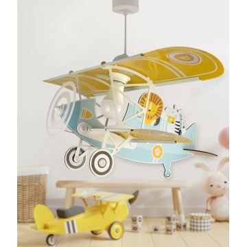 Dalber 54602 - Hanglamp voor kinderen LITTLE LION 1xE27/15W/230V