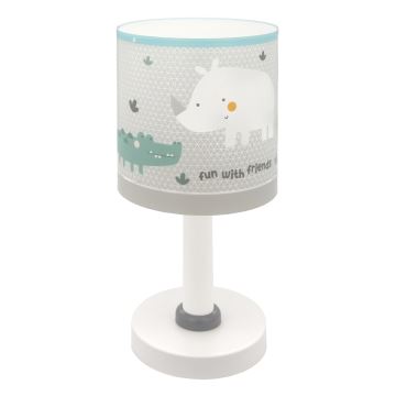 Dalber 60621 - Kleine kinderlamp RHICO AND CROCO 1xE14/8W/230V