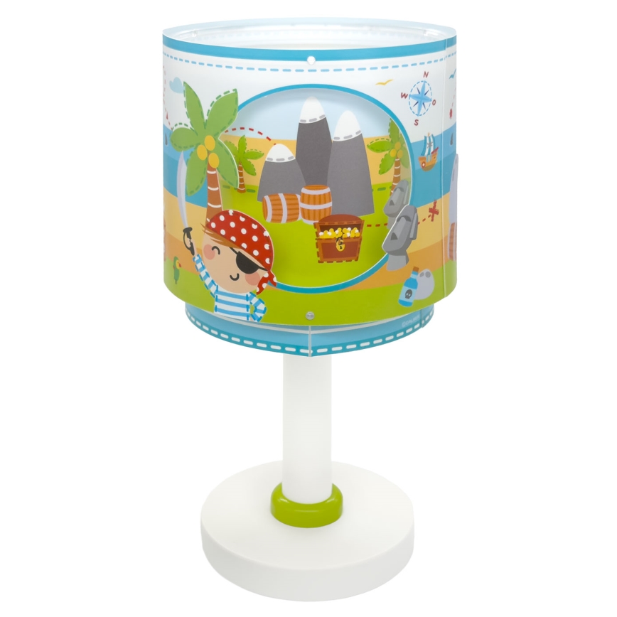 Dalber 60651 - Kleine kinderlamp PIRAAT ISLAND 1xE14/8W/230V