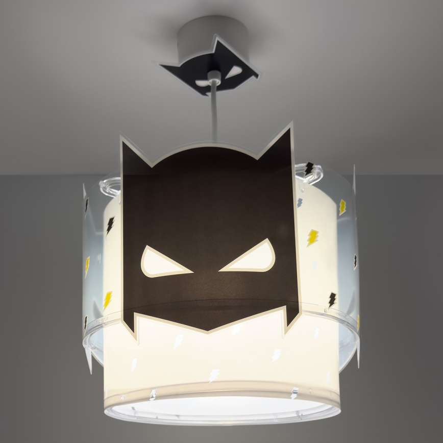 Dalber 61802 - Hanglamp voor kinderen DARK HERO 1xE27/15W/230V