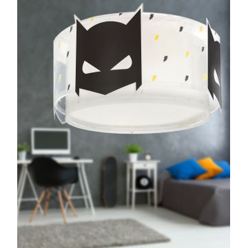 Dalber 61806 - Plafondlamp kinderkamer DARK HERO 2xE27/15W/230V