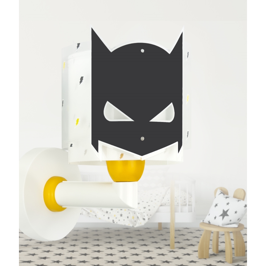 Dalber 61809 - Applique murale enfant DARK HERO 1xE27/15W/230V