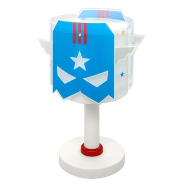 Dalber 61811 - Kleine kinderlamp BLAUW HERO 1xE14/8W/230V