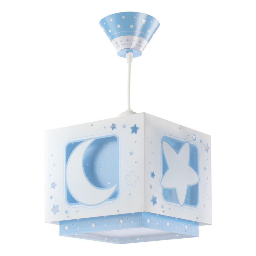 Dalber 63232T - Hanglamp voor kinderkamer MOON LIGHT 1x E27 / 60W / 230V