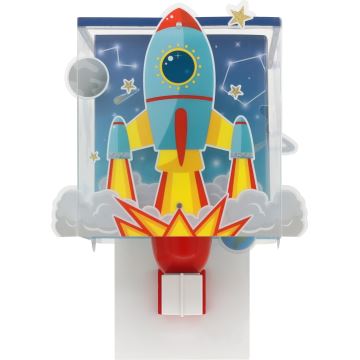 Dalber 63359 - Applique murale enfant ROCKET 1xE27/15W/230V