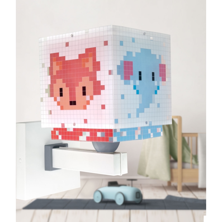 Dalber 63379 - Applique murale enfant LITTLE PIXEL 1xE27/15W/230V