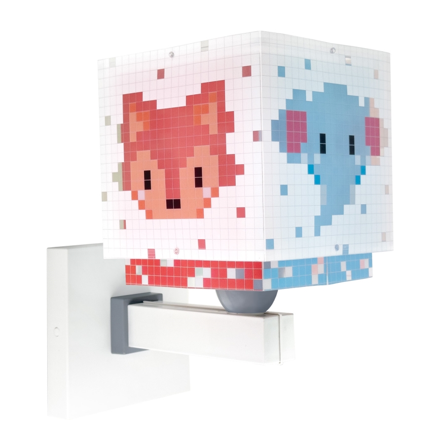 Dalber 63379 - Wandlamp voor kinderen LITTLE PIXEL 1xE27/15W/230V