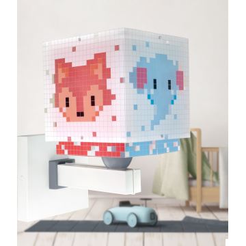 Dalber 63379 - Wandlamp voor kinderen LITTLE PIXEL 1xE27/15W/230V