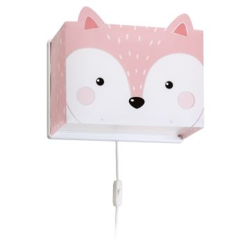 Dalber 64588 - Wandlamp kinderkamer LITTLE FOX 1xE27/60W/230V