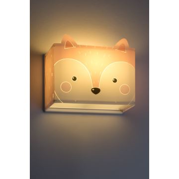 Dalber 64588 - Wandlamp kinderkamer LITTLE FOX 1xE27/60W/230V