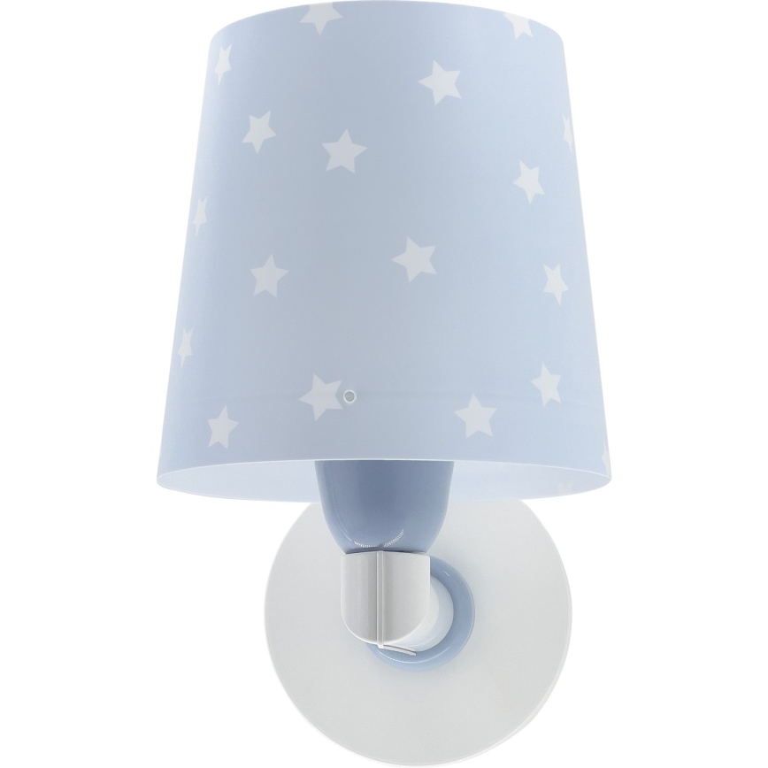 Dalber 82219T - Applique murale enfant STAR LIGHT 1xE27/60W/230V bleu