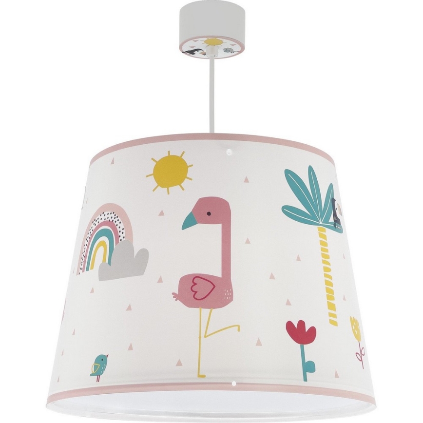 Dalber 82462 - Suspension enfant FLAMINGO 1xE27/15W/230V