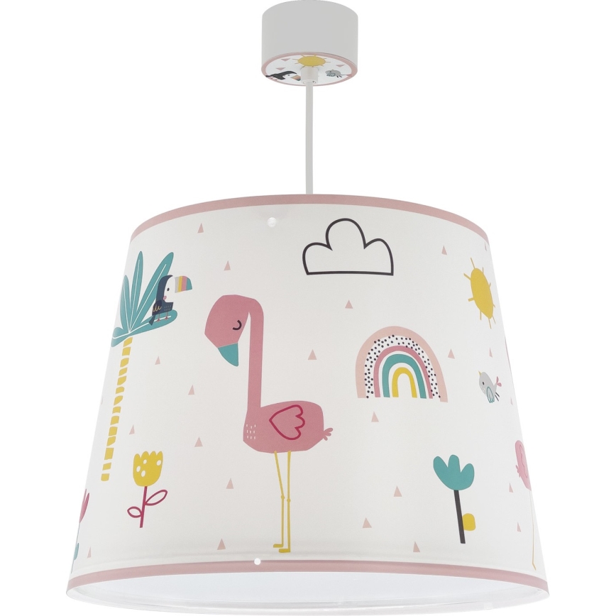 Dalber 82462 - Suspension enfant FLAMINGO 1xE27/15W/230V