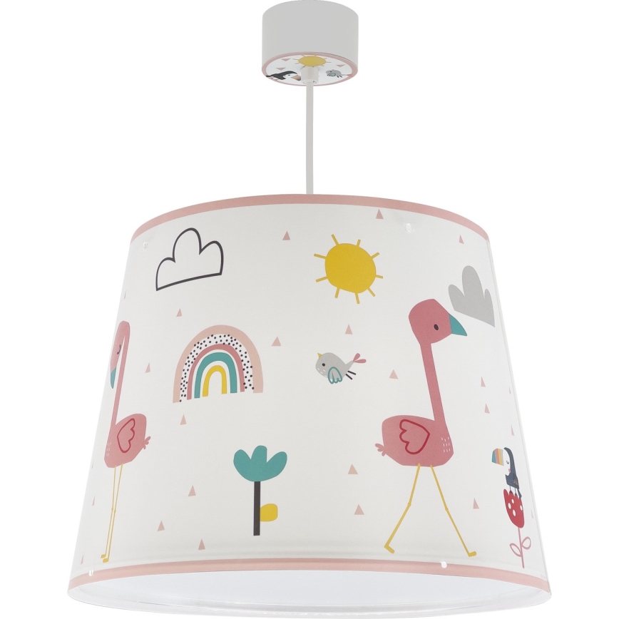 Dalber 82462 - Suspension enfant FLAMINGO 1xE27/15W/230V