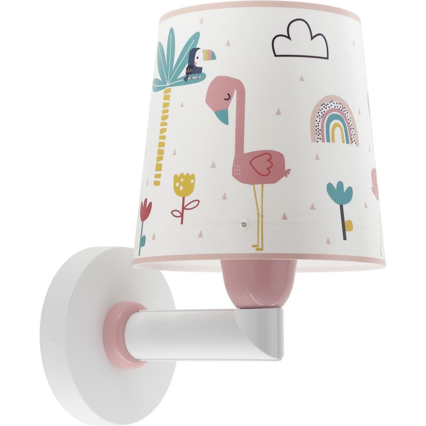 Dalber 82469 - Applique murale enfant FLAMINGO 1xE27/15W/230V