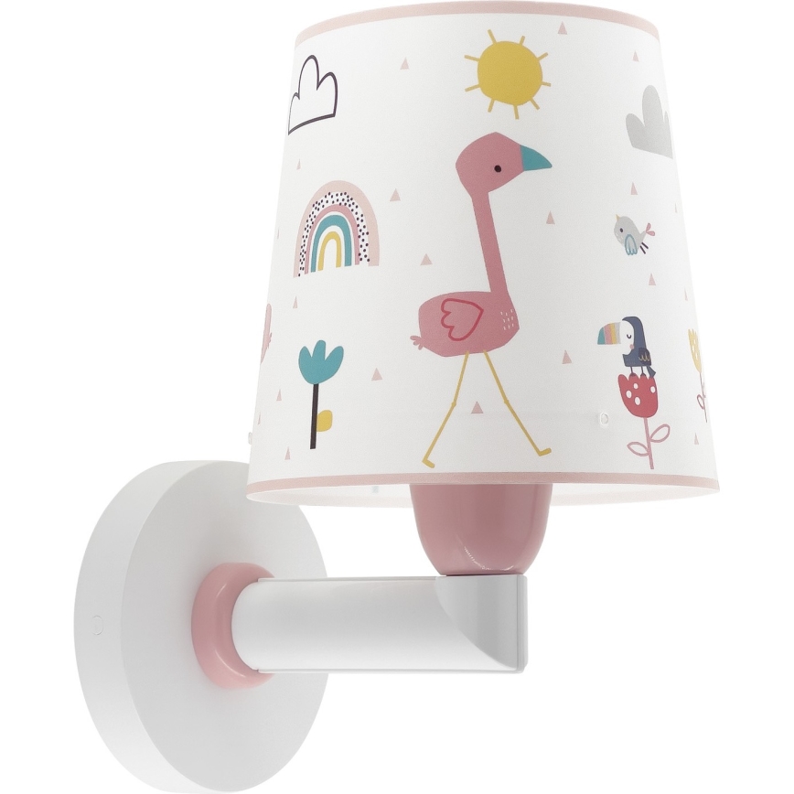 Dalber 82469 - Applique murale enfant FLAMINGO 1xE27/15W/230V