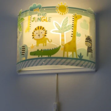 Dalber D-76118 - Wandlamp kinderkamer MY LITTLE JUNGLE 1xE27/15W/230V