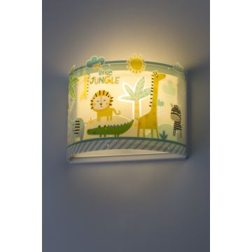 Dalber D-76118 - Wandlamp kinderkamer MY LITTLE JUNGLE 1xE27/60W/230V