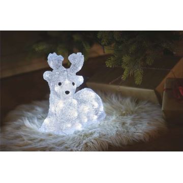 Décoration de noël d'extérieur 40xLED/2,1W/230V IP44 renne