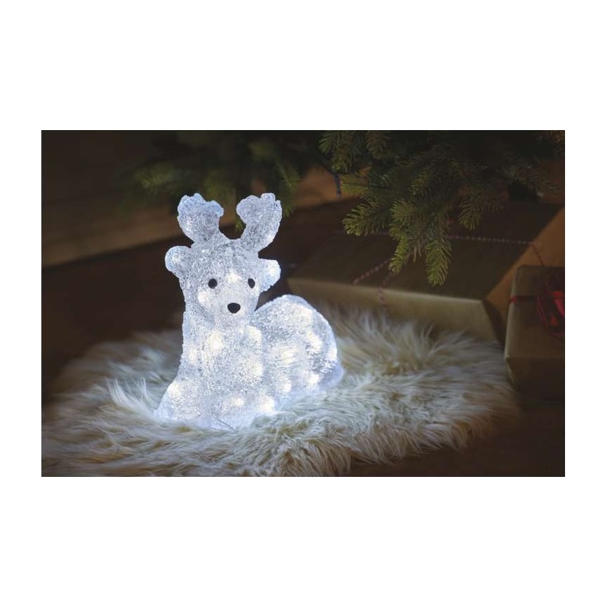 Décoration de noël d'extérieur 40xLED/2,1W/230V IP44 renne