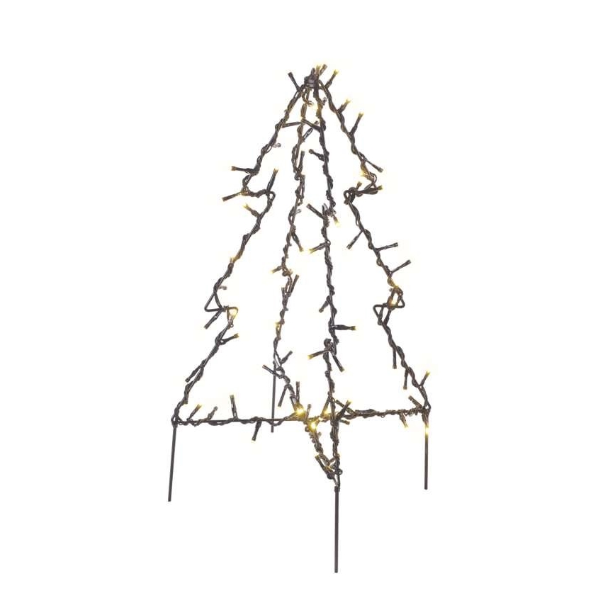 Décoration de noël d'extérieur 90xLED/1,2W/230V IP44 sapin