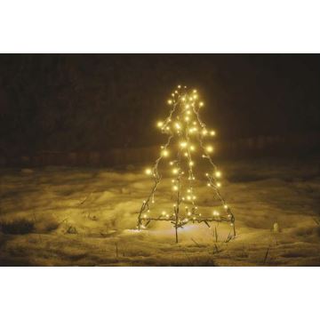 Décoration de noël d'extérieur 90xLED/1,2W/230V IP44 sapin