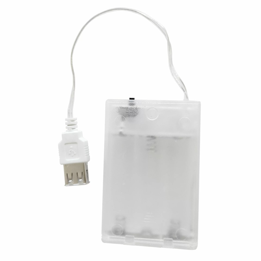 Décoration murale néon HELLO LED/3W/3xAA USB rose