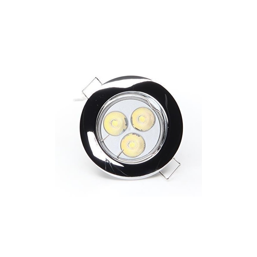 Deko-Light 120018 - Spot encastrable RUND 1xGU5,3-MR16/35W/12V chrome brillant