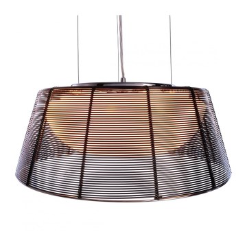 Deko-Light 342032 - Hanglamp aan een koord FILO 3xE27/60W/230V diameter 39 cm zwart