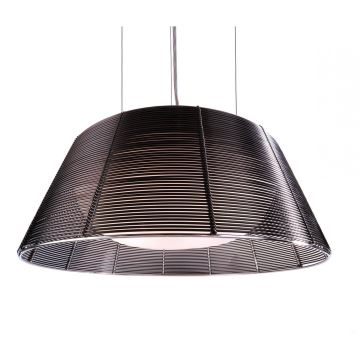 Deko-Light 342032 - Hanglamp aan een koord FILO 3xE27/60W/230V diameter 39 cm zwart