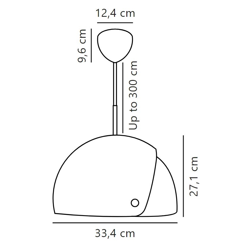 DFTP by Nordlux - Hanglamp aan een koord ALIGN 1xE27/15W/230V wit