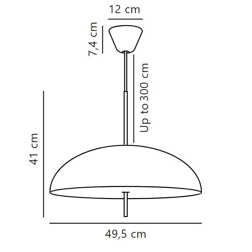 DFTP by Nordlux - Hanglamp aan een koord VERSALE 2xE27/15W/230V wit