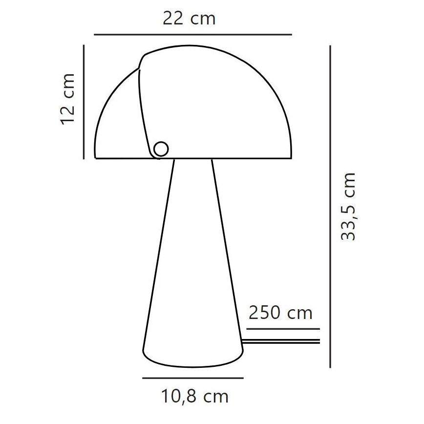 DFTP by Nordlux - Lampe de table ALIGN 1xE27/25W/230V beige