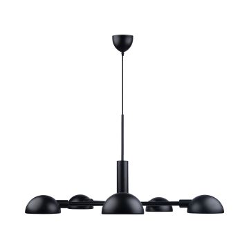 DFTP by Nordlux - Suspension filaire NOMI 5xE14/8W/230V noir